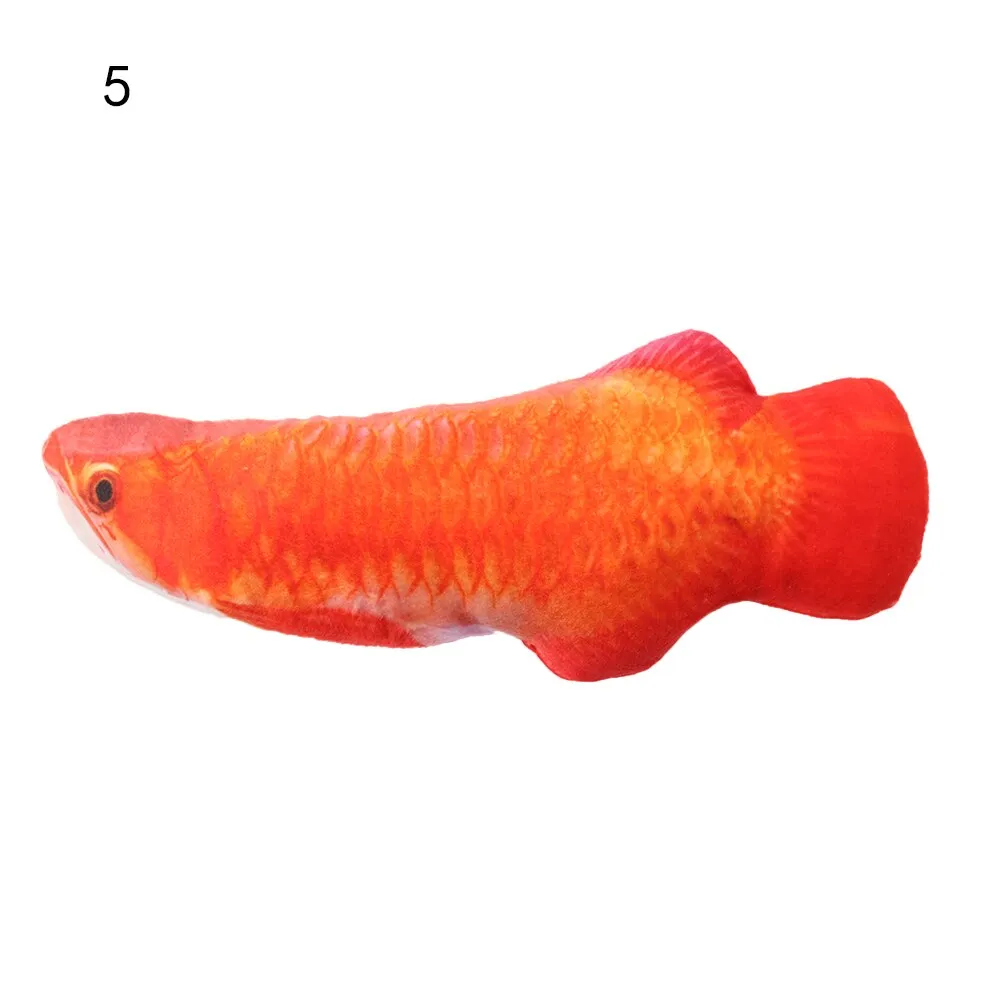 1 piece Artificial Fish Plush Mint Catnip Toys