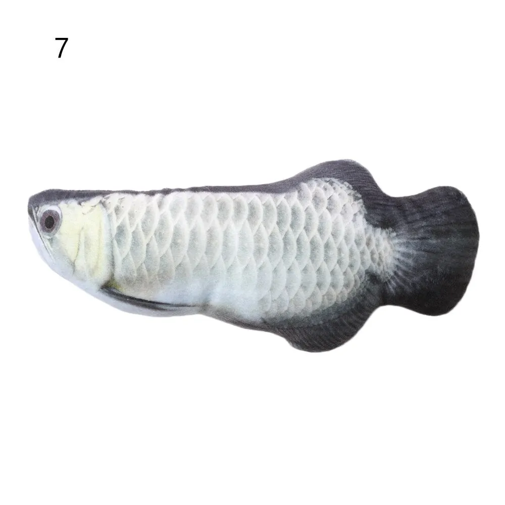 1 piece Artificial Fish Plush Mint Catnip Toys