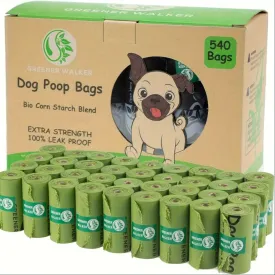 8-Roll Leak-Proof Dog Poop Bags