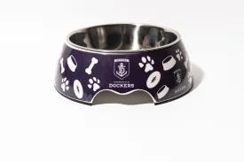 AFL Pet Bowl - Fremantle Dockers - Food Water - Dog Cat
