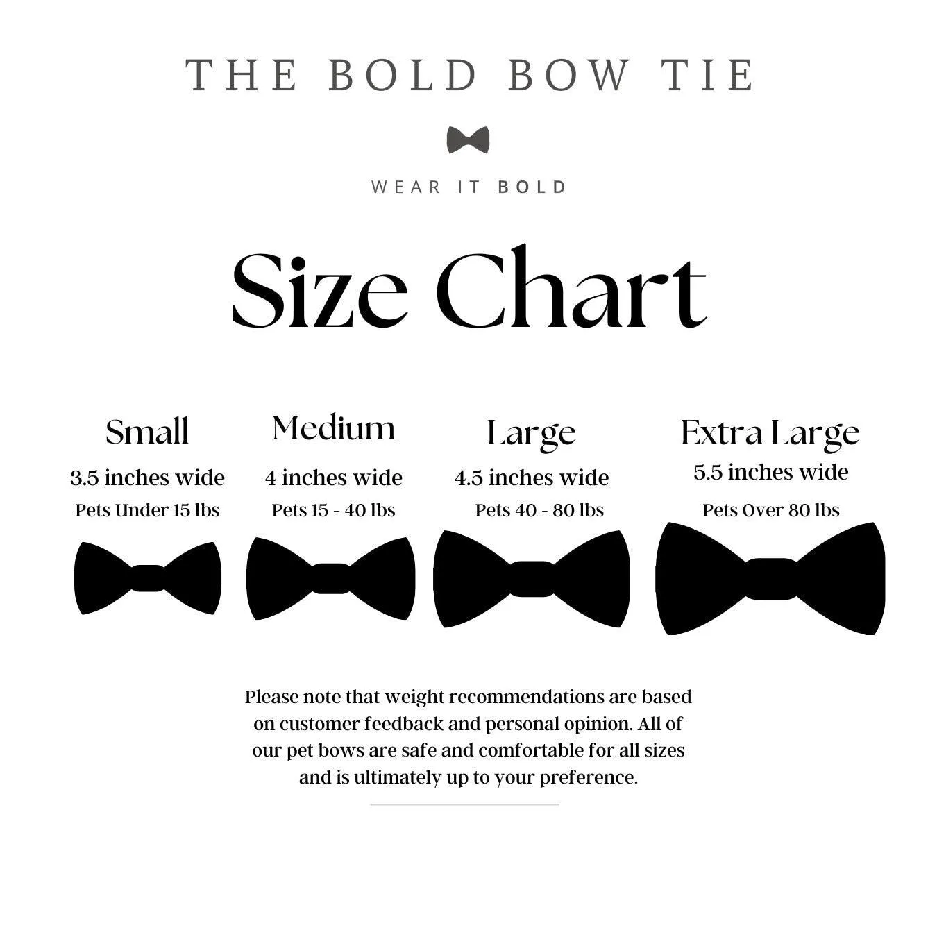 Bad to the Bone Bow Tie for Dog Collar and Cat Collar