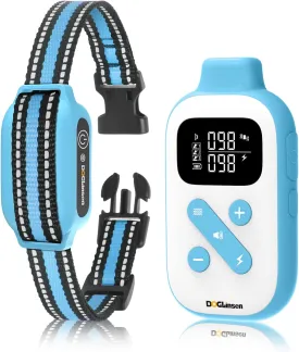 Bark Collar with Remote, Automatic Bark and Training Collar Combo, Bark Collar for Small Medium Large Dogs, Vibration, Beep, Static Shock and Auto Bark Mode