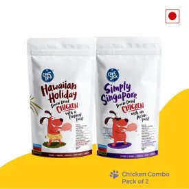Captain Zack Freeze-Dried Chicken Dog Treats Combo