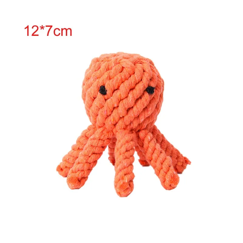 Cartoon Animal Dog Chew Toys