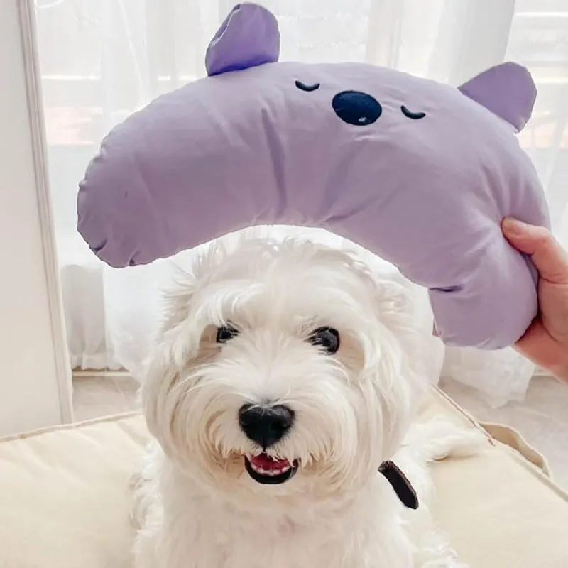Cartoon Bear Shape Pet Neck Pillow