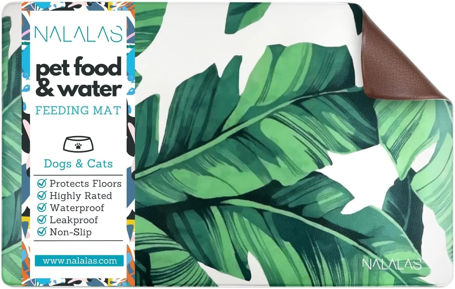 Coconut Milk Pet Food Mat
