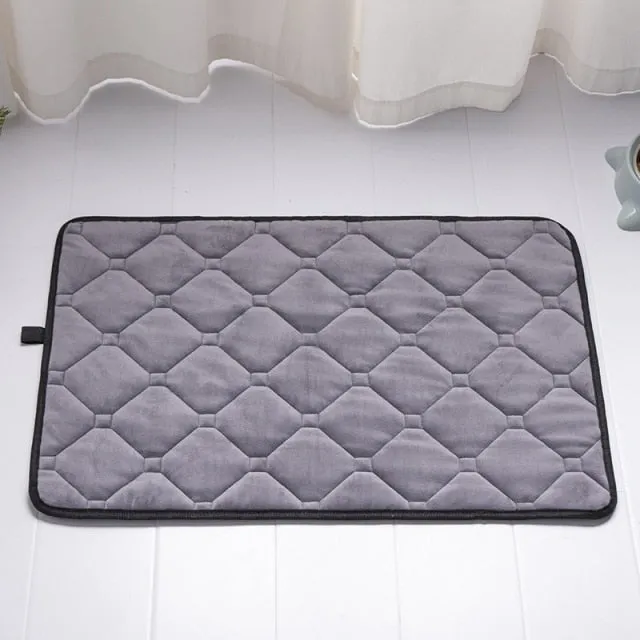 Dog Bed Thicken Training Pad Reusable