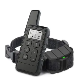 Dog Training Collar Anti-Barking 500M Remote Control Electric Shock Vibration Warning Pet Supplies Electronic Training Aids