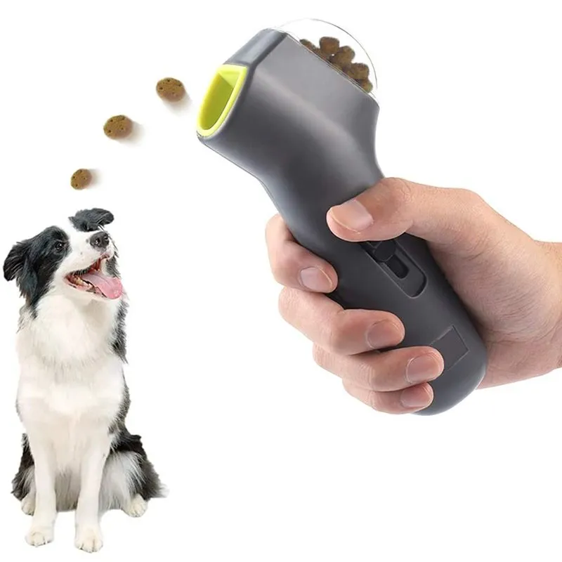 Dog Training Snack Launcher - Shooter Feeder Pet Training Dispenser for Dog Lovers