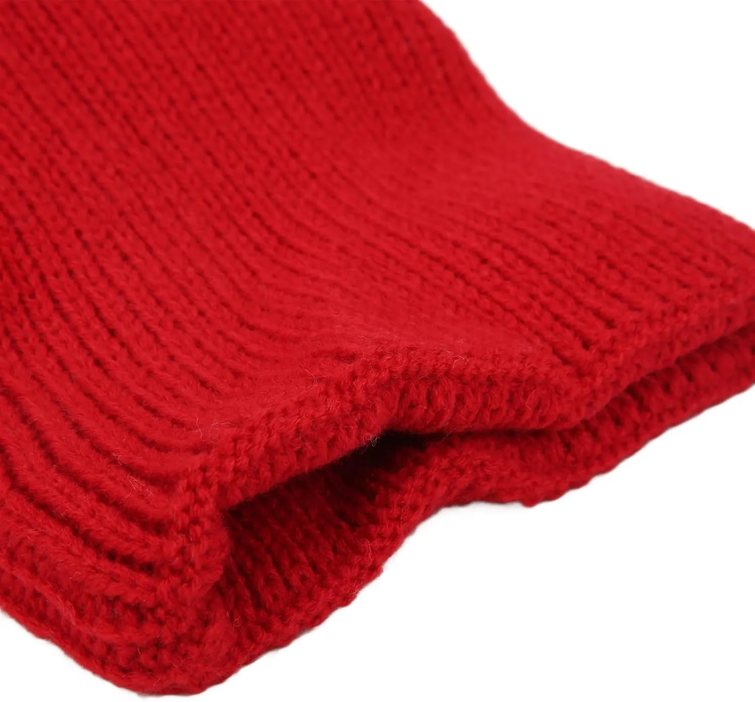 Dog Winter Hat, Dog Costumes Hat Scarf Set, Dog Hat Scarf Set, Dog Knitted Hat, Dog Winter Hat Red Pet Christmas Winter Warm Knitted Hat for Small and Medium Dogs (M)