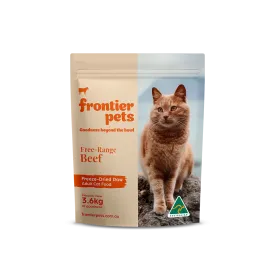 Free-Range Beef | Raw Freeze-Dried Cat Food - Adult