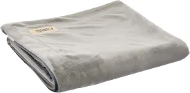 Friends Forever Durable Dog Blanket for Couch Protection, Two Tone Reversible Pet Hair Resistant Blanket for Dogs Cats Bed Kennel Crate Car Seat - Soft Velvet, Warm Fleece, Bailey 53" x 42"