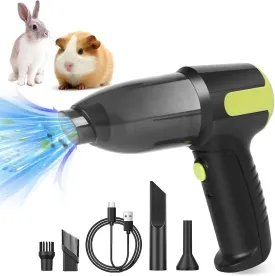 Guinea Pig Poop Vacuum: Mini Handheld Cordless Spot Cleaning Tool for Pet Cages  Ideal for Lightweight Daily Cleanup of Guinea Pig, Rabbit, Hamster, Chinchilla, Reptile, Bird & Small Animals