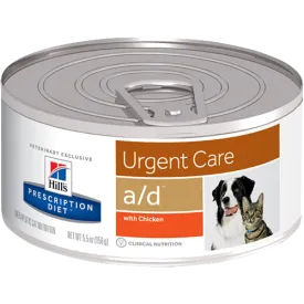 Hill's Prescription Diet a/d Urgent Care with Chicken Dog and Cat Wet Food