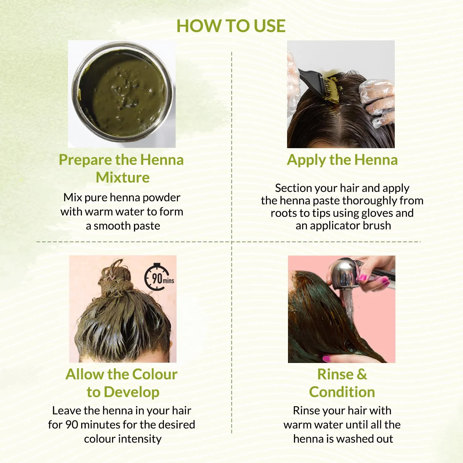 Indus Valley Bio Organic Natural Henna Hair Color Chocolate 100gm| 100% Gray Hair Coverage And Long Lasting Hair Dye | Natural Hair Dye, Vegan and Cruelty-Free