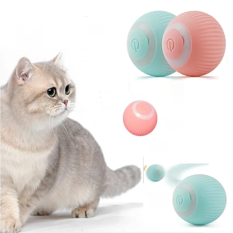 Interactive Gravity Rolling Ball for Cats and Dogs