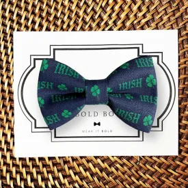 Irish St. Patrick's Day Bow for Dog Collar or Cat Collar