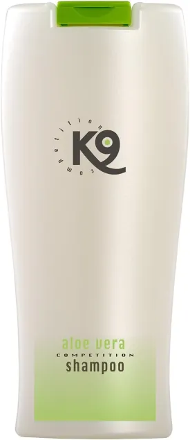 K9 Competition Aloe Vera Shampoo - Designed for Animals with Sensitive, Allergy-Prone Skin - Suitable for All Hair Types and Colors (300 ml)