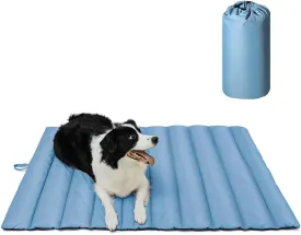 Outdoor Dog Bed, Waterproof Camping Dog Bed, Machine Washable, Easy to Clean, Large Size, Durable Travel Dog Bed, Foldable Portable Camping Travel Pet Mat for Medium and Large Dogs