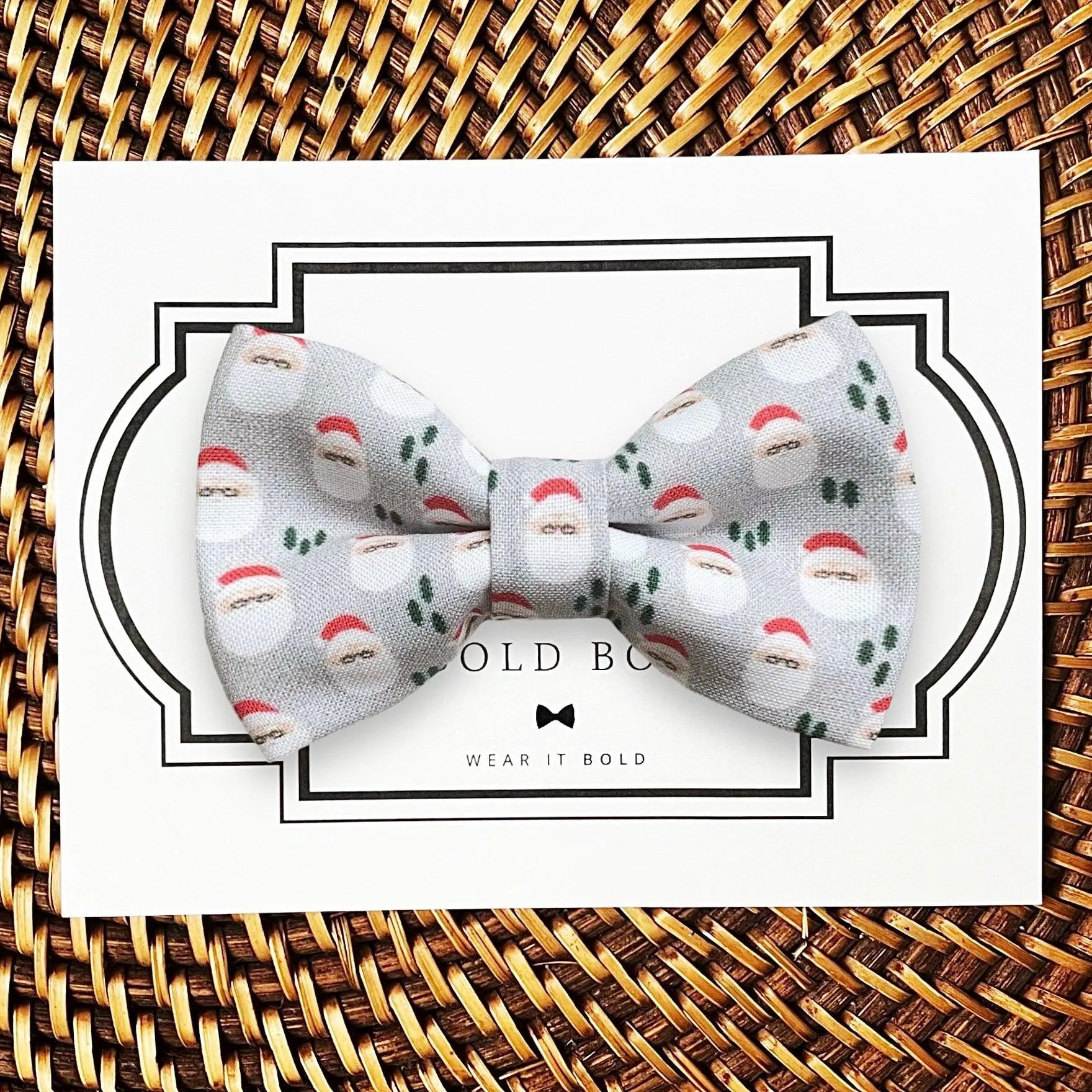 Santa Bow Tie for Dog and Cat Collar