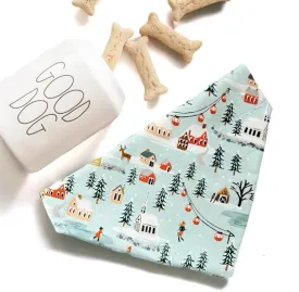 Ski Lodge Dog Bandana