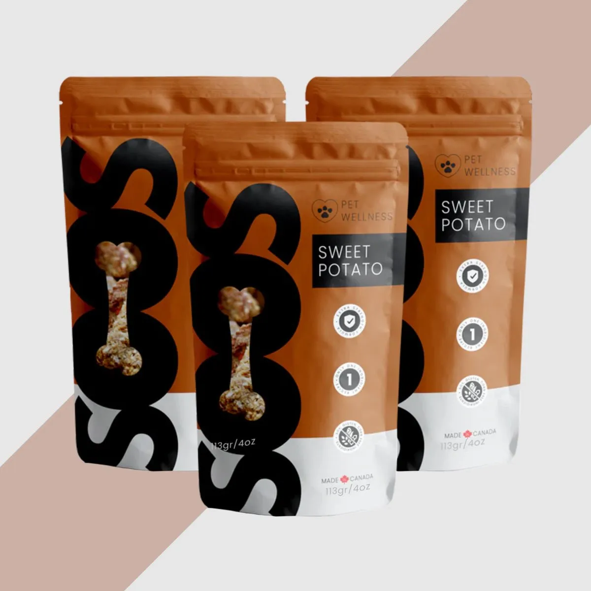 Soos Pets Sweet Potato Wellness Treats