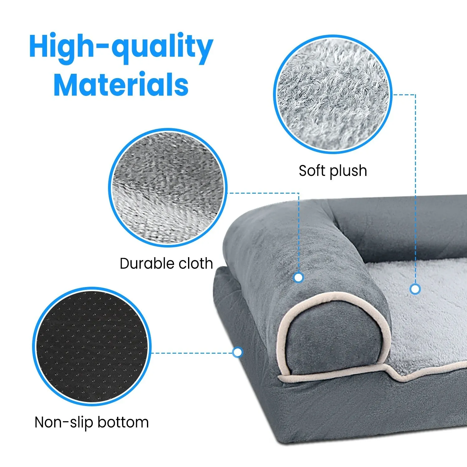 Washable Dog Couch Bed